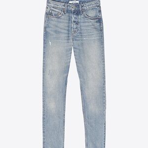 GRLFRND Faded Blue Denim Jeans